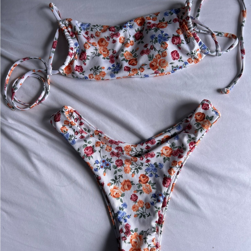 Floral swimsuit